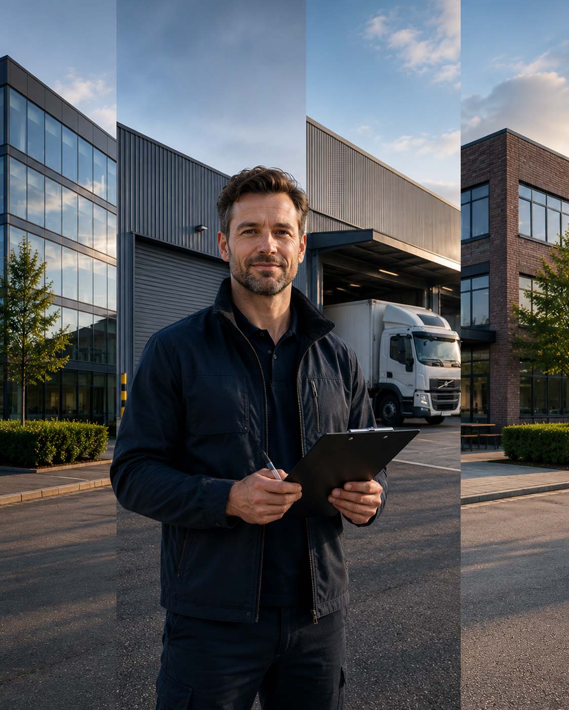 Schoonmaakartikelen, bedrijfskleding en werkmaterialen voor bedrijven