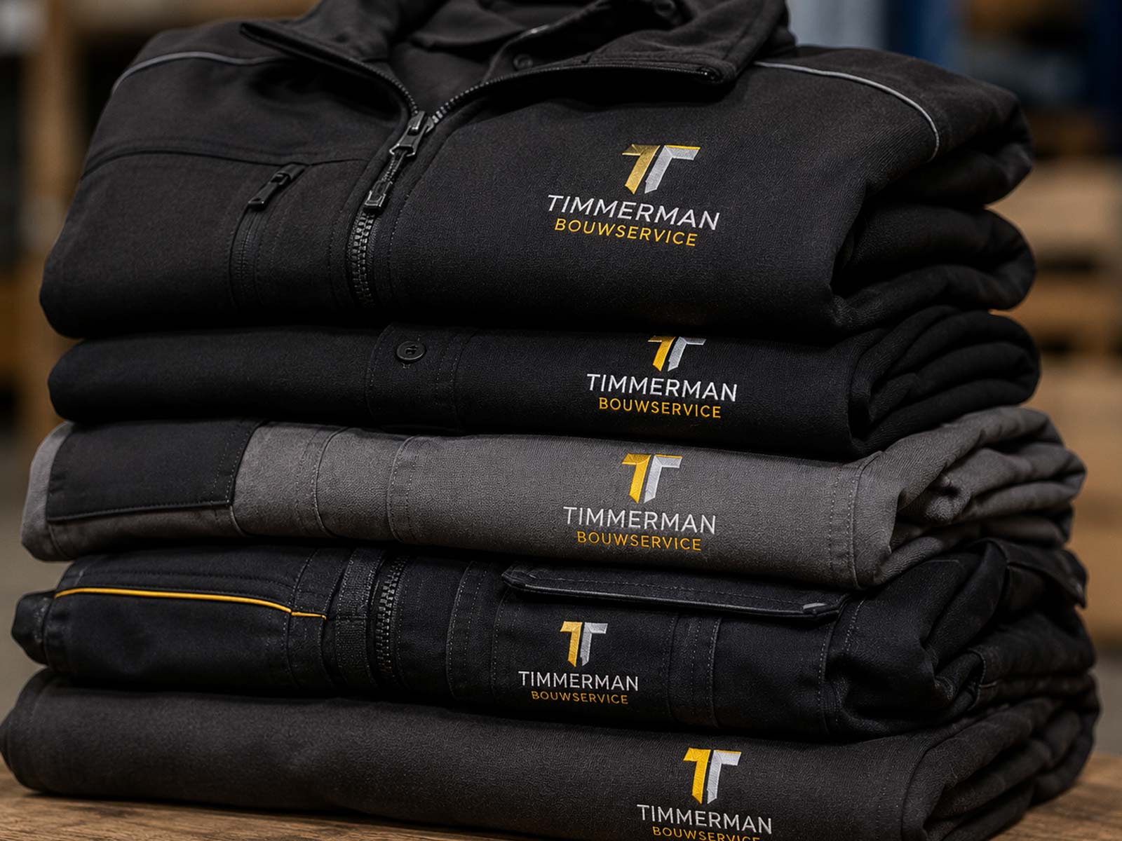 Bedrijfskleding collectie voor professionele teams